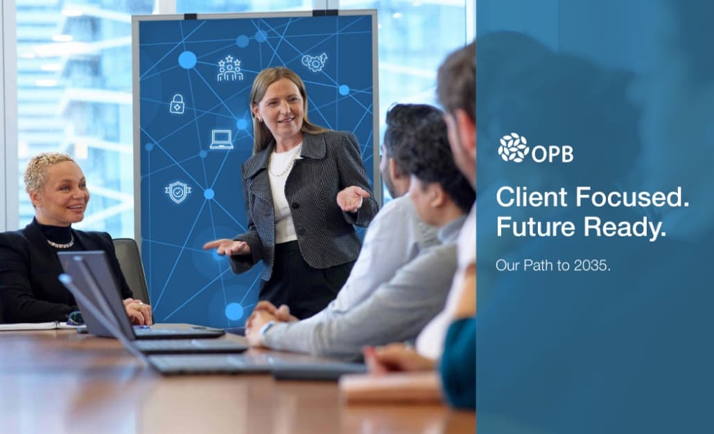 Cover of OPB Strategic Plan report.